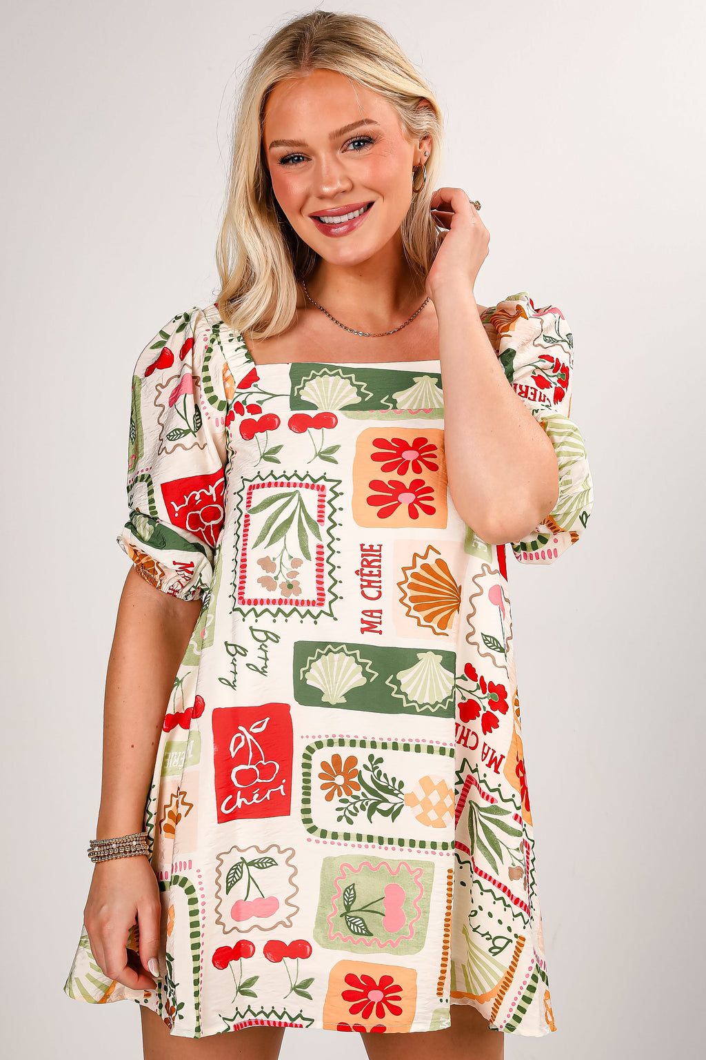 Everything I Love Ivory Mini Dress