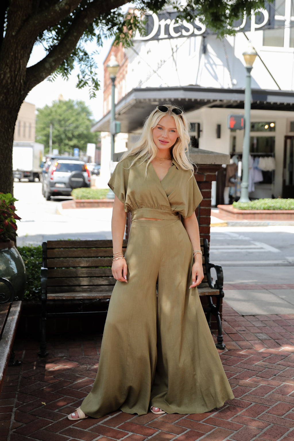 Take A Look Around Wide Leg Pants - DU DEAL