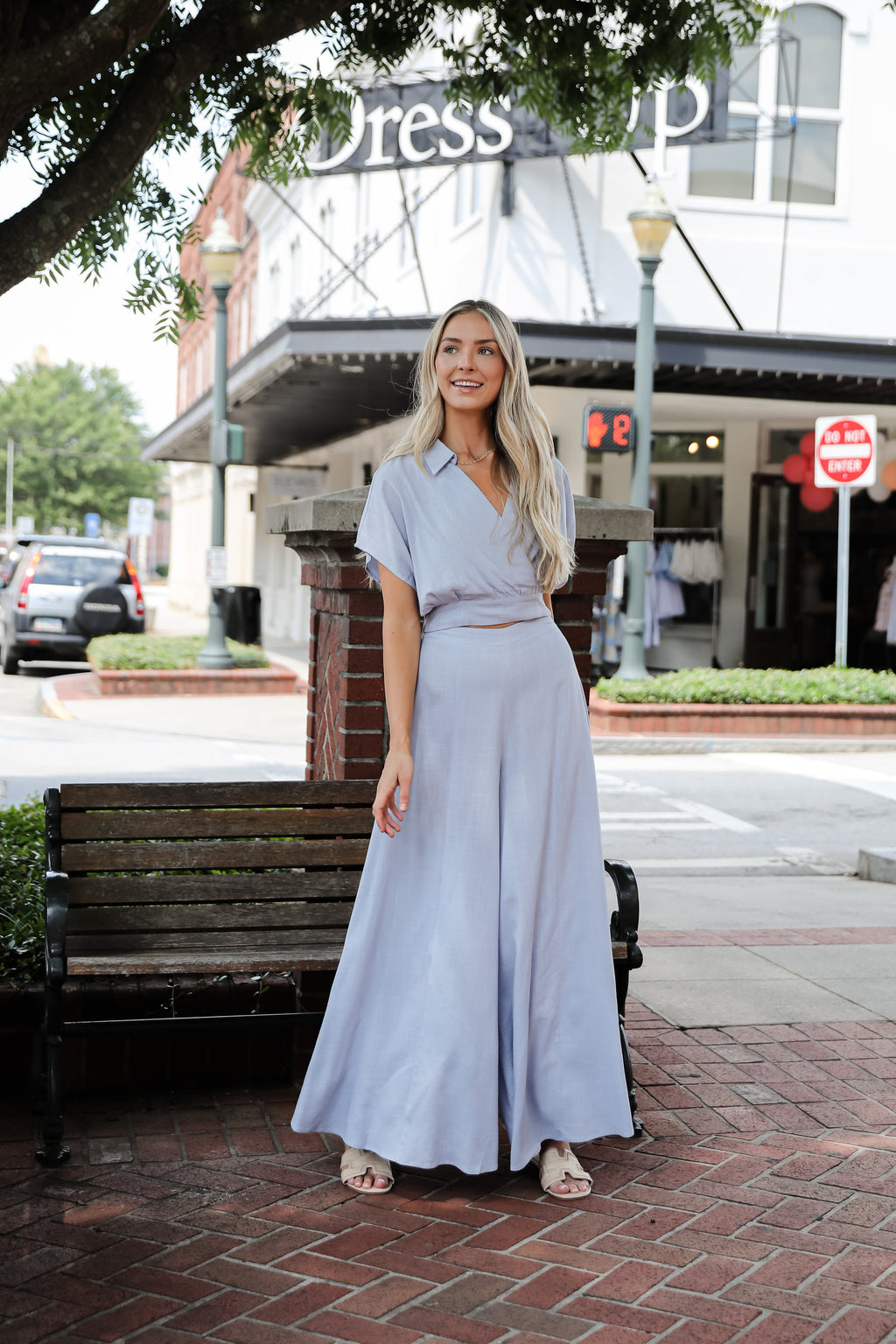Take A Look Around Wide Leg Pants - DU DEAL