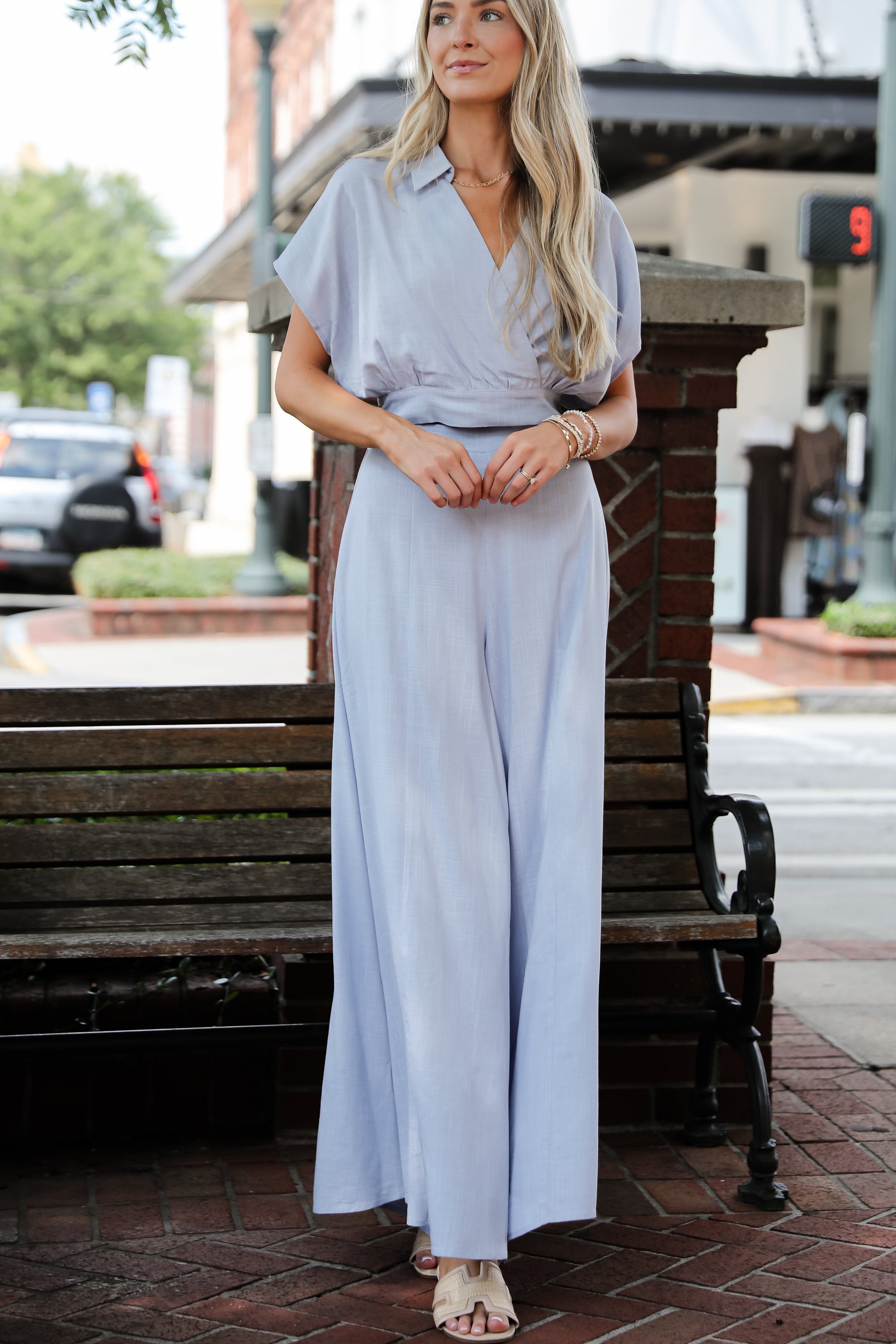 Take A Look Around Wide Leg Pants - DU DEAL
