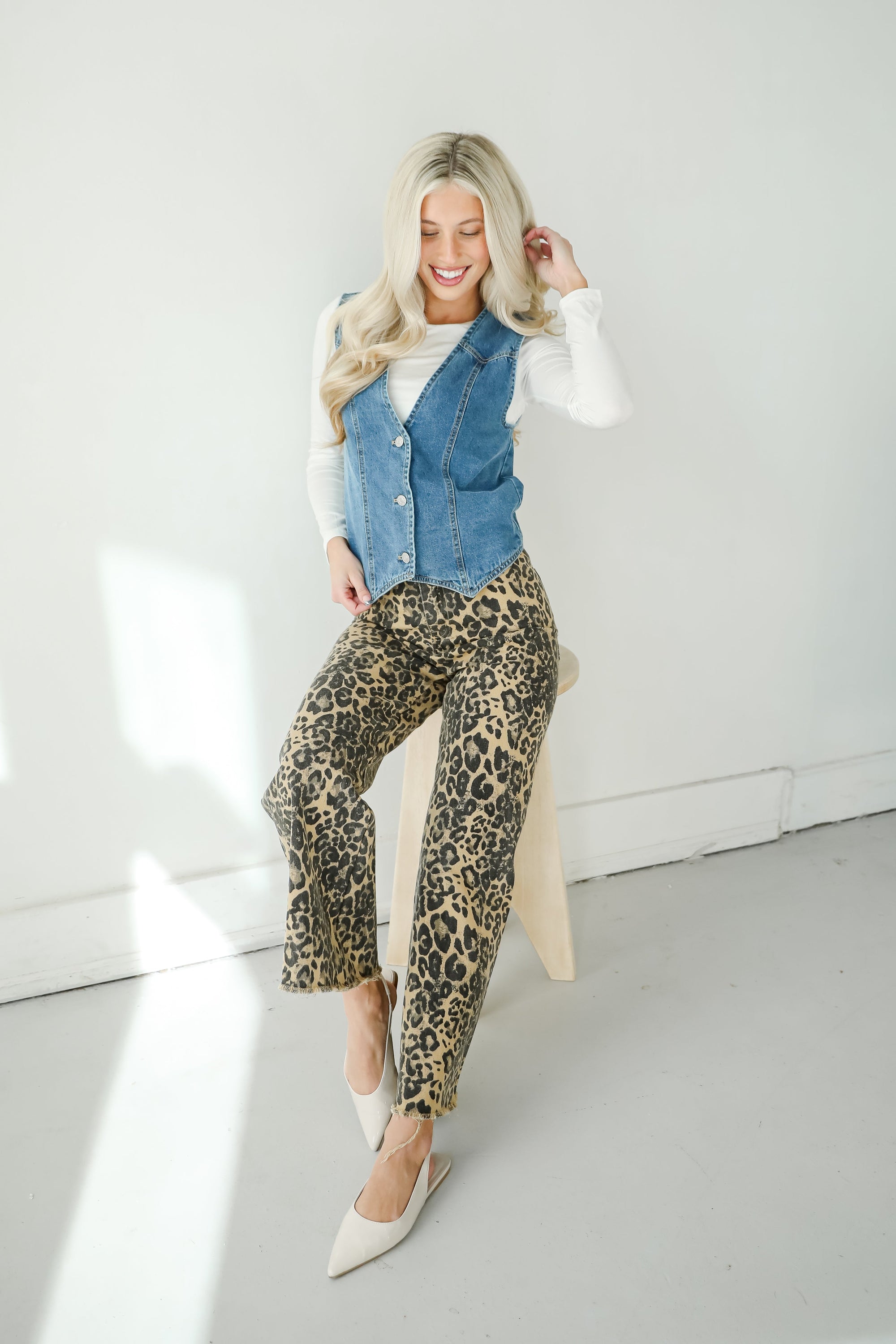 FINAL SALE - Coveted Appeal Denim Vest
