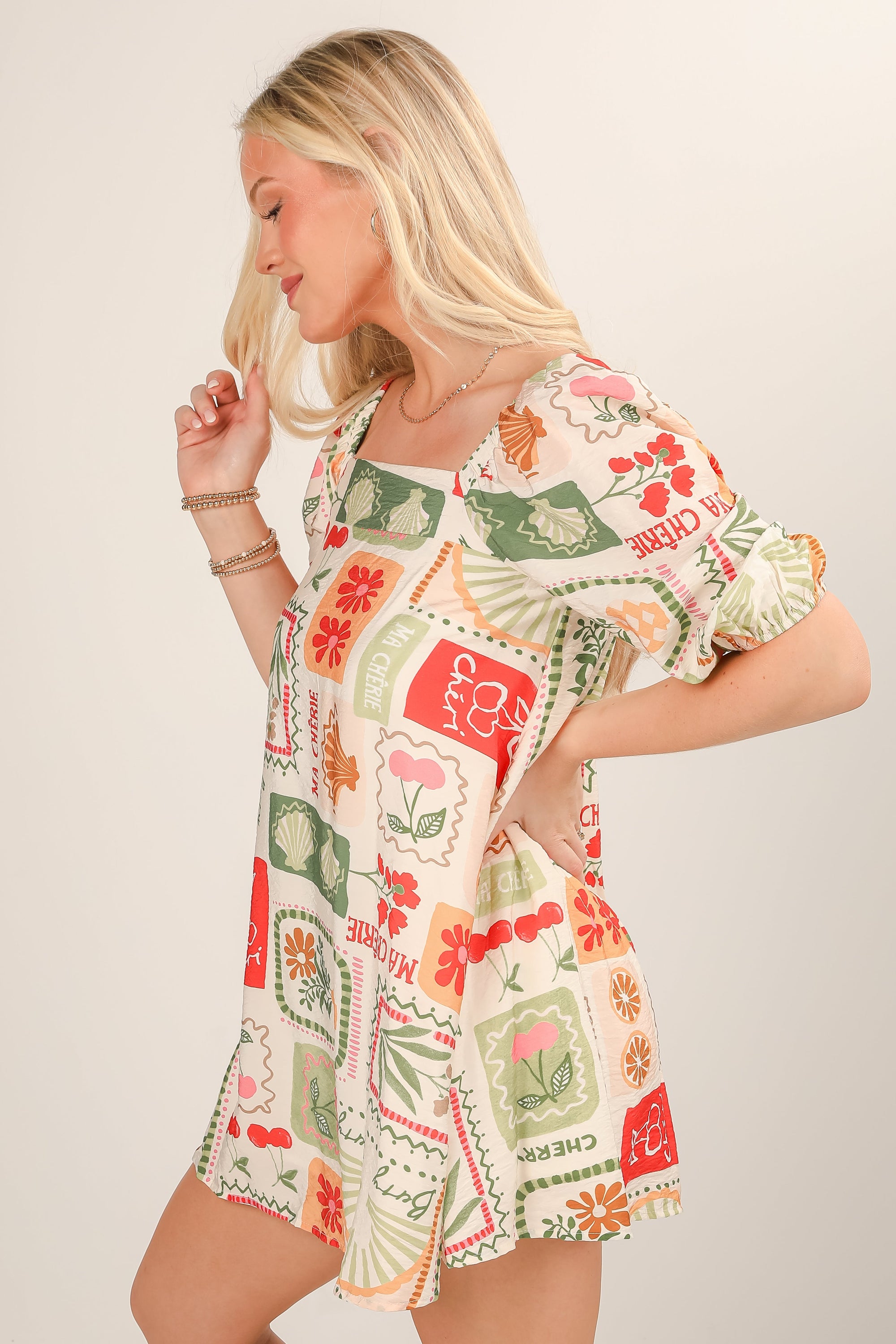 Everything I Love Ivory Mini Dress