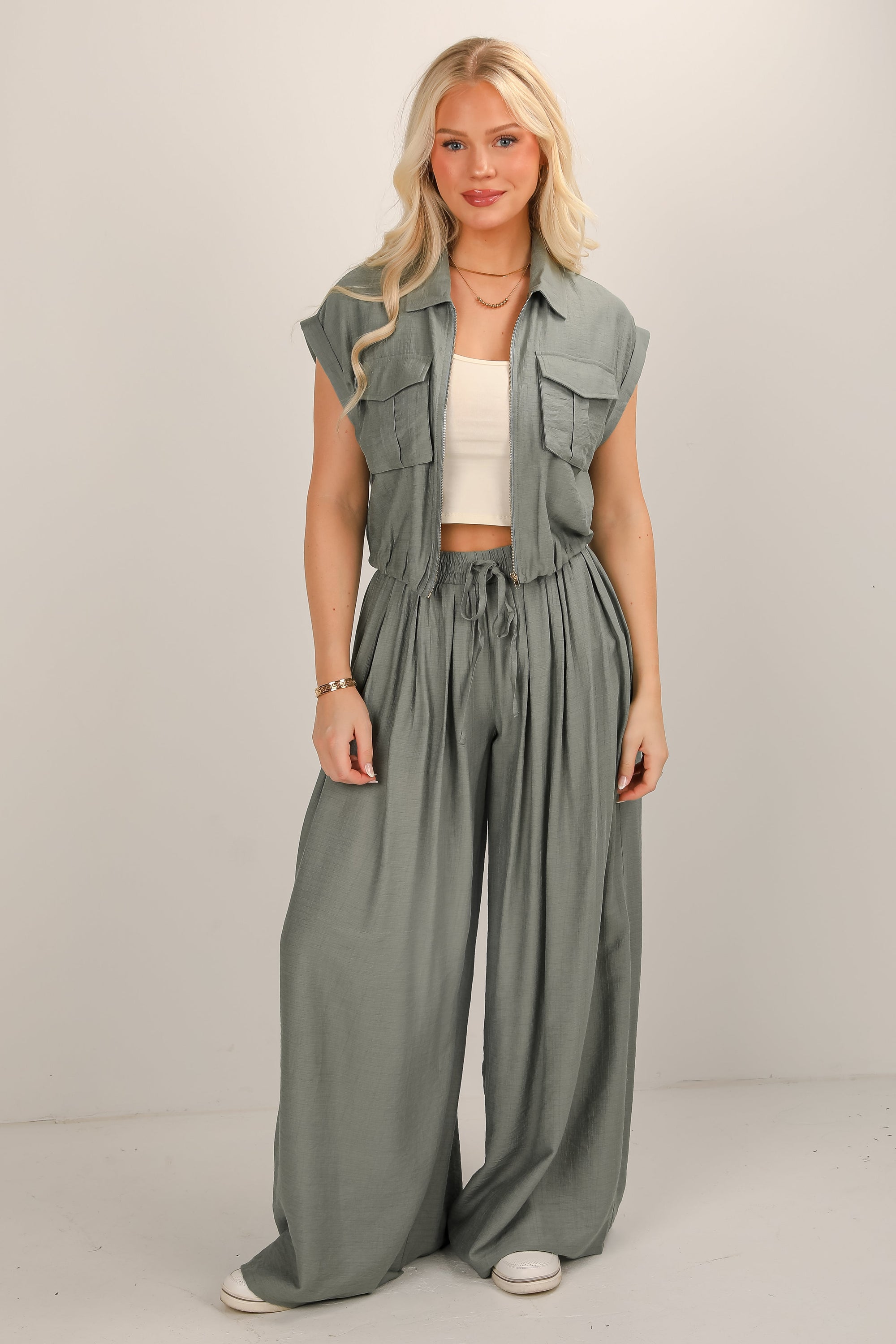 Summer Rendezvous Wide Leg Pants